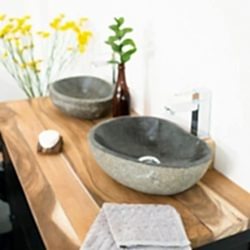 Gerçek Doğal Taş Lavabo