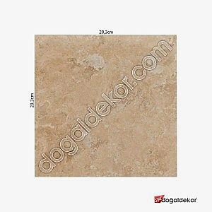  Traverten Fayans Cilalı 1.2 x 20.3 x 20.3cm Denizli -DT1258