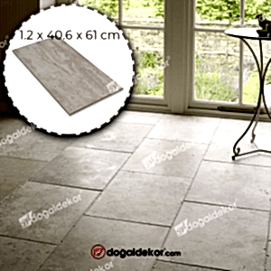Traverten Taş Döşeme Denizli Honlu 1x40x60cm-DT1672