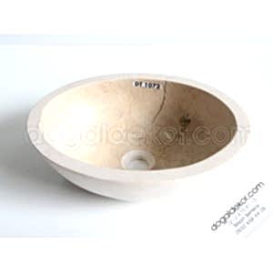 A+ Bej Mermer Küçük Lavabo Modelleri-DT1072