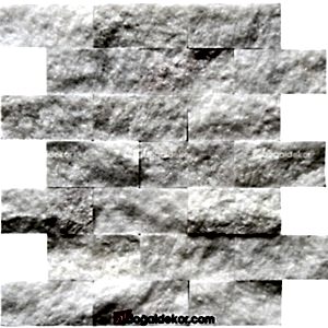 Patlatma Taş Mermer Beyaz 5x10 -DT1174