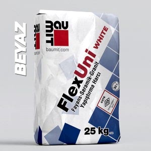 Baumit C2TE Flex UniWhite Granit Seramik Doğal Taş Yapıştırıcı / Beyaz